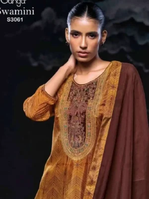 Premium Silk With Embroidery