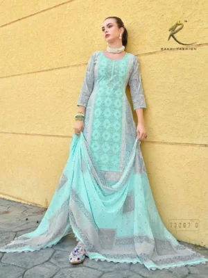 Premium Cotton With Bid Work