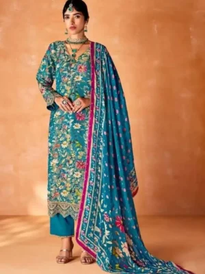 Katana With Embroidery Design