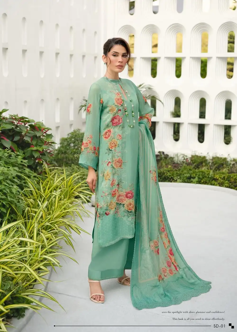 Premium Muslin Printed Dress