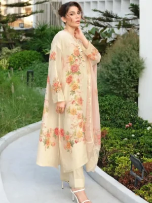 Premium Muslin Printed Dress