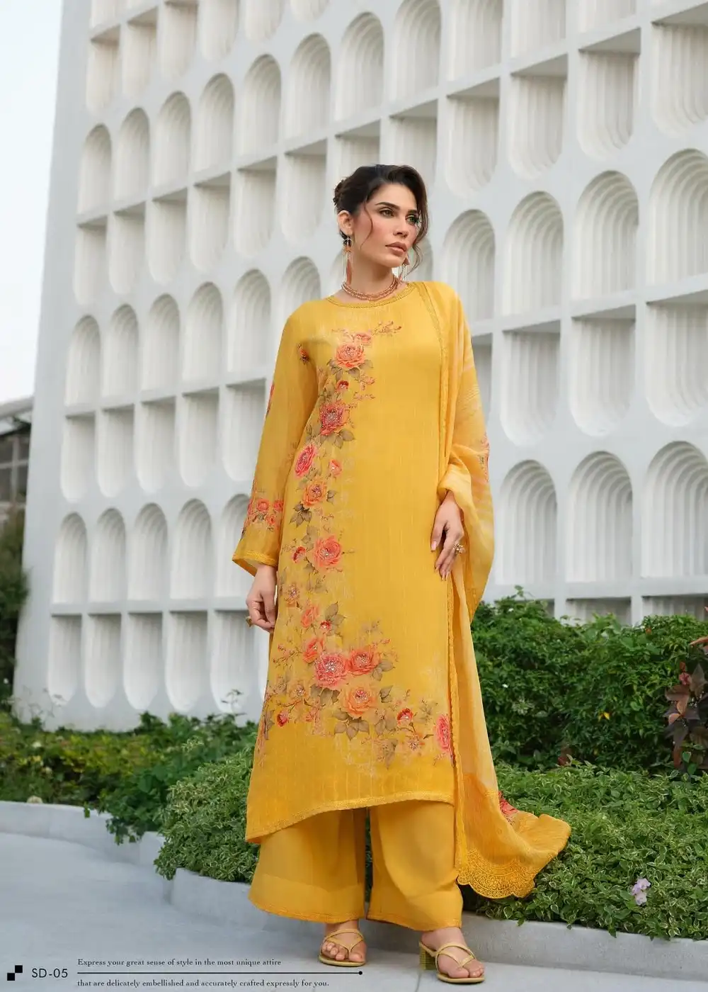 Premium Muslin Printed Dress