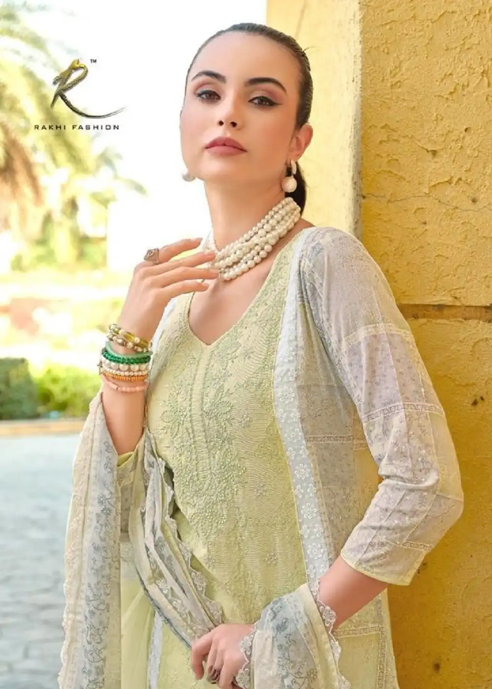 Premium Cotton With Bid Work - Image 2